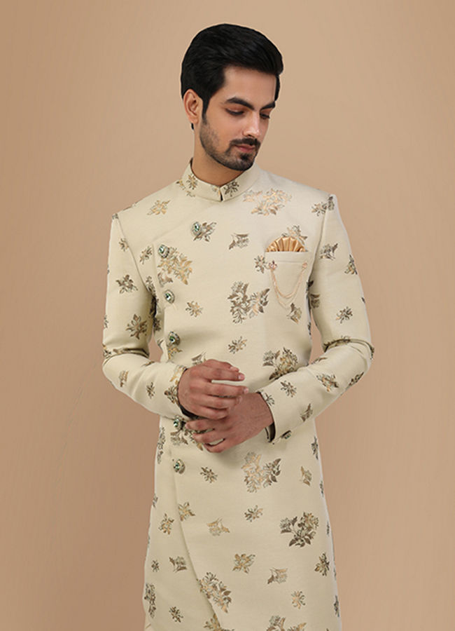 Indo western mens outlet manyavar